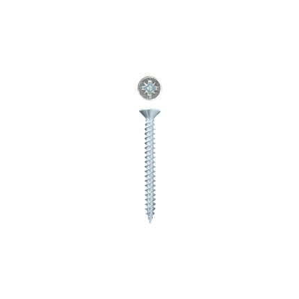 Deligo Woodscrew Csk 12x2in BZP - HE12200