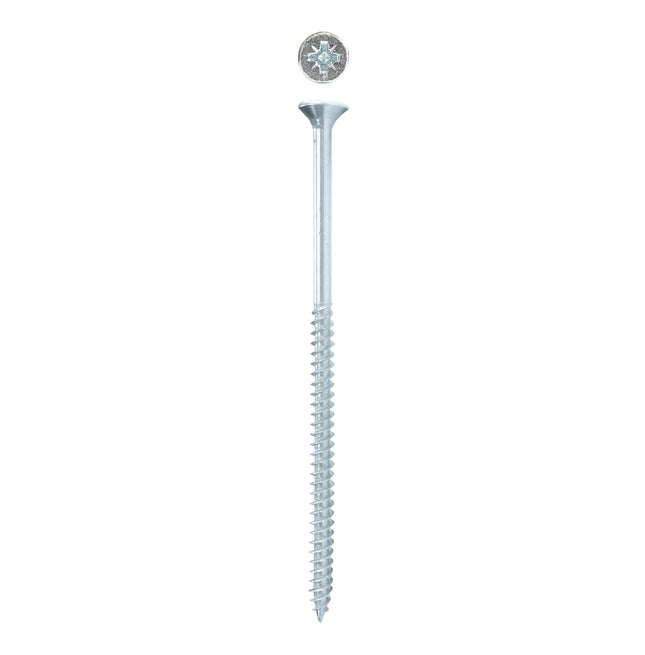 Deligo Woodscrew Csk 12x4in BZP - HE12400