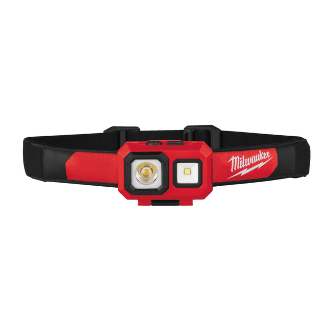 Milwaukee Alkaline Slim Headlamp (HL2-LED), 3 x AAA, Blister packaging, IP52, 350lm