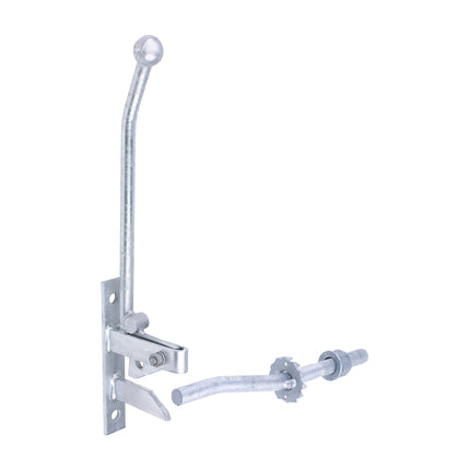 Hunting Type Lift Gate Catch With Cranked Striker - Hot Dipped Galvanised