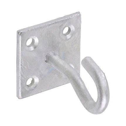 Hook on Plate - Hot Dipped Galvanised