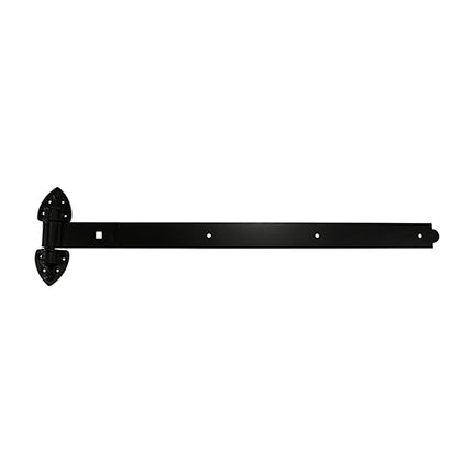 Timco Pair Of Heavy Reversible Hinges, Black Steel