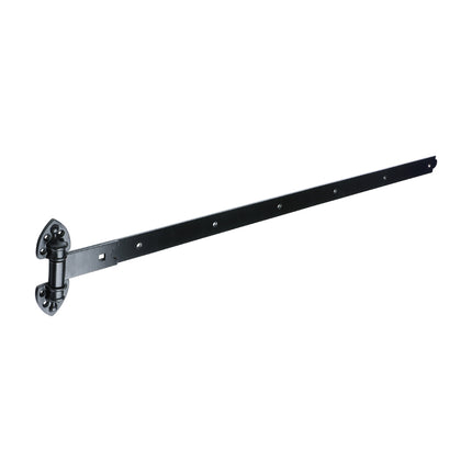 Timco Pair Of Heavy Reversible Hinges, Black Steel