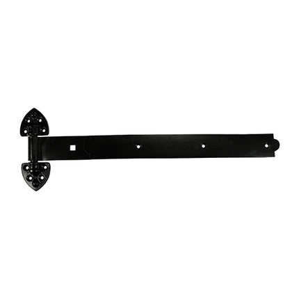 Timco Pair Of Heavy Reversible Hinges, Black Steel