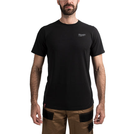 Milwaukee Hybrid T-Shirt Short Sleeve Black (HT SS BL M), Trade Rated