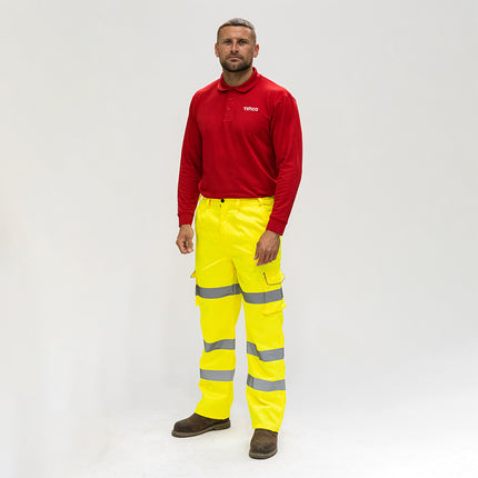 Timco Hi-Visibility Executive Trousers, Yellow