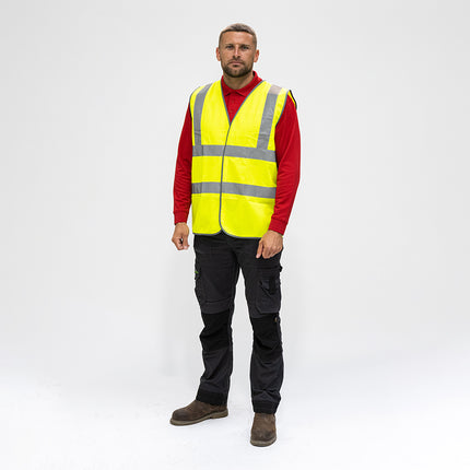 Timco Hi-Visibility Vest, Yellow