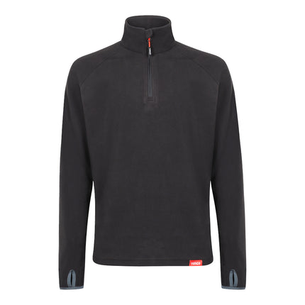 Timco Half Zip Overhead Fleece -Black Ash