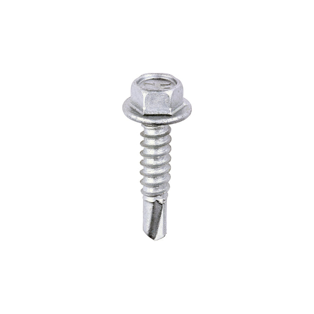 Timco Metal Construction Light Section Screws Steel, Silver, Lime, Ash