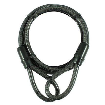 Timco Looped Security Cable Steel, Black