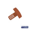 Timloc Dry Verge Eaves Starter - Terracotta - 99156