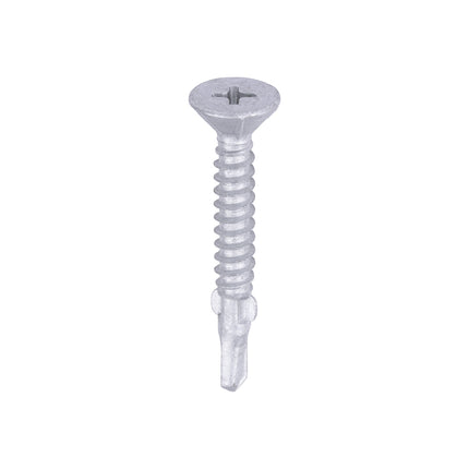 Timco Metal Construction Timber To Light Section Screws Steel, Silver, Lime
