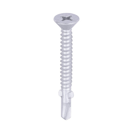 Timco Metal Construction Timber To Light Section Screws Steel, Silver, Lime