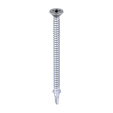 Timco Metal Construction Timber To Light Section Screws Steel, Silver, Lime