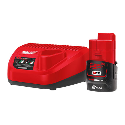 Milwaukee M12 Wrench (ONEFTR12-201C), 1 x B2, C12 C Charger, Kitbox, 12V