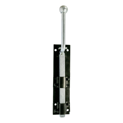 Timco Monkey Tail Bolt, Black Steel