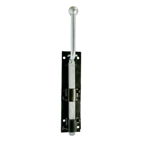 Timco Monkey Tail Bolt, Black Steel