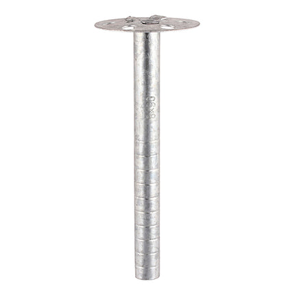Timco Metal Insulation Fixings, Galvanised