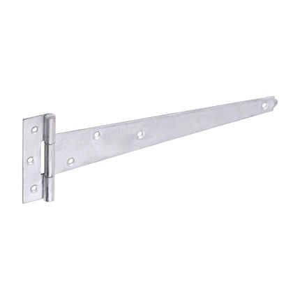 Timco Pair Of Medium Tee Hinges Galvanised Steel