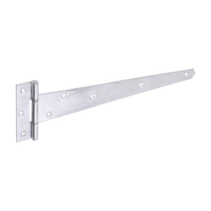 Timco Pair Of Medium Tee Hinges Galvanised Steel