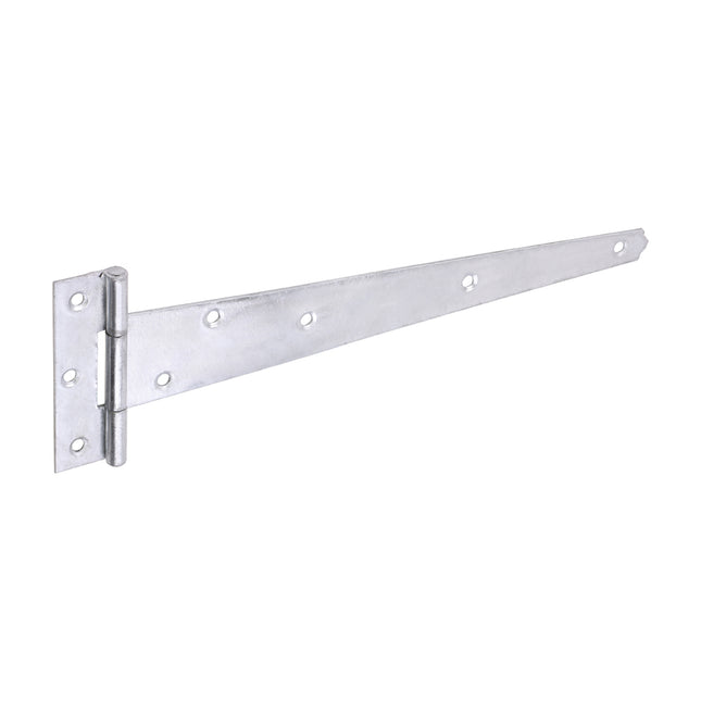 Timco Pair Of Medium Tee Hinges Galvanised Steel