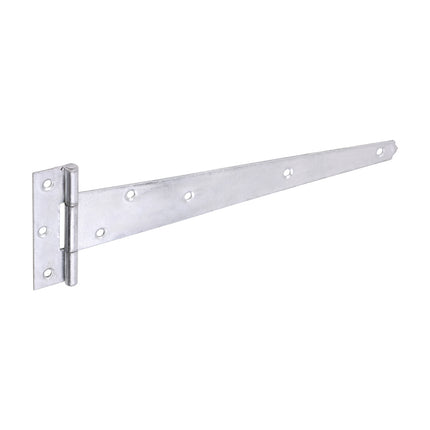 Timco Pair Of Medium Tee Hinges Galvanised Steel