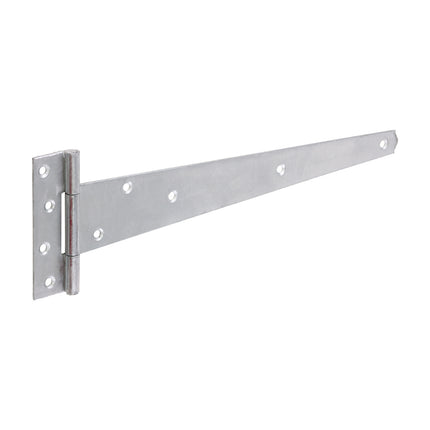 Timco Pair Of Medium Tee Hinges Galvanised Steel