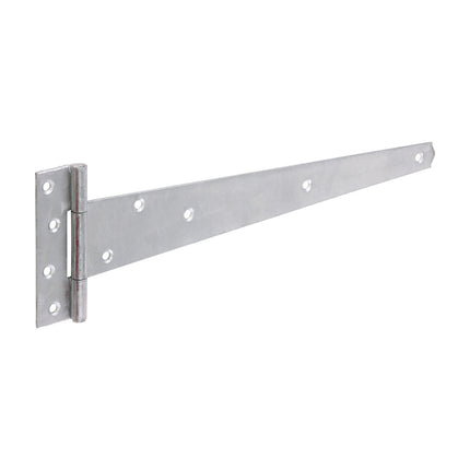 Timco Pair Of Medium Tee Hinges Galvanised Steel