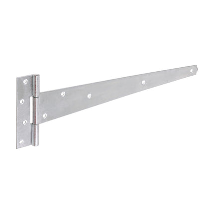 Timco Pair Of Medium Tee Hinges Galvanised Steel