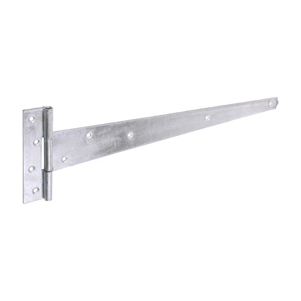 Timco Pair Of Medium Tee Hinges Galvanised Steel