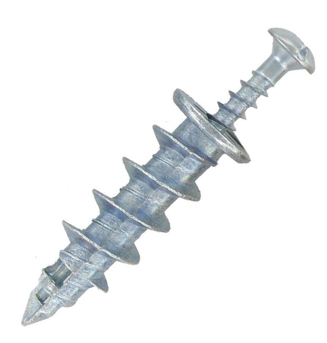 Deligo MZDRIVA Zinc Allow Drivas 38mm Red Plasterboard Screw