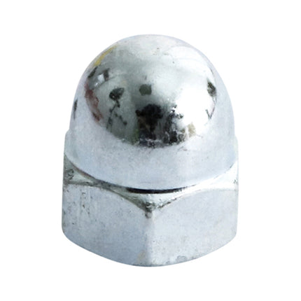 Timco Hex Dome Nuts, Zinc Steel, Clear