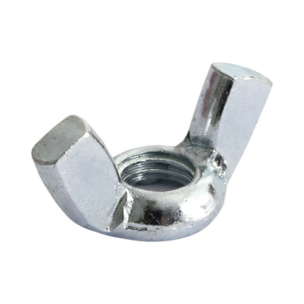Timco Wing Nuts, Zinc Steel, Clear