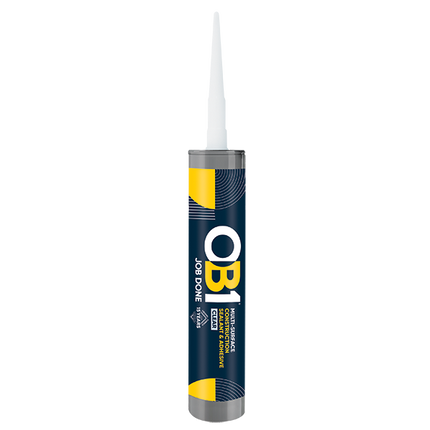 Unicrimp OB1 Clear Multi-Surface Construction Sealant & Adhesive 290ML