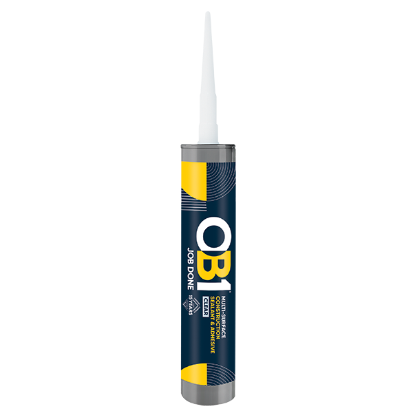 Unicrimp OB1 Clear Multi-Surface Construction Sealant & Adhesive 290ML