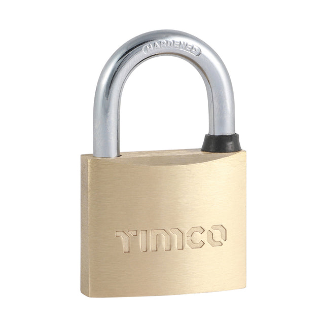 Timco Brass Padlock Clear