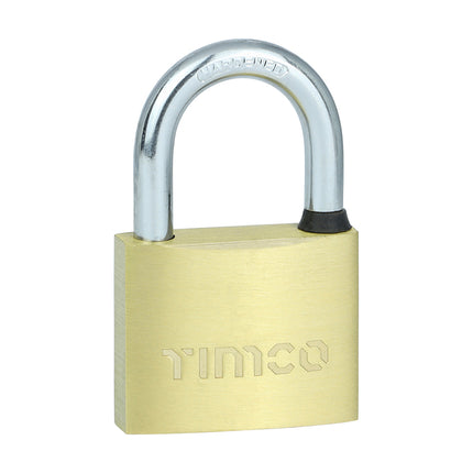 Timco Brass Padlock Clear