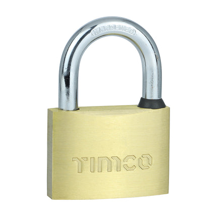 Timco Brass Padlock Clear