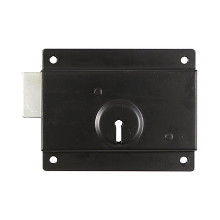 Timco Press Lock, Black Steel