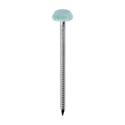 Timco Polymer Headed Nails Stainless Steel, Green