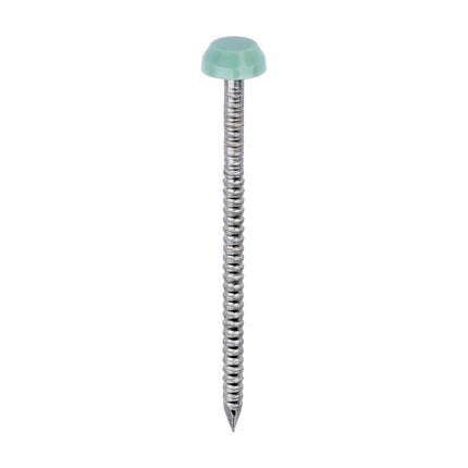 Timco Polymer Headed Pins Stainless Steel, Green