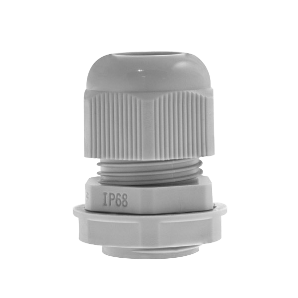 Unicrimp 50â€¯mm Grey Nylon Cable Gland IP68 Pack of 5 - QCGM50GRY