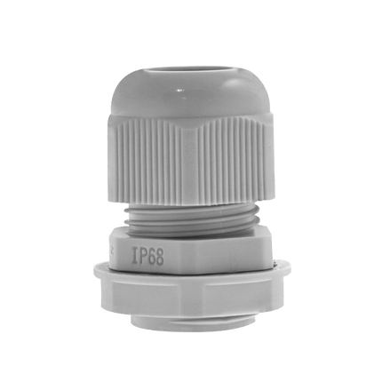 Unicrimp 63â€¯mm Grey Nylon Cable Gland IP68 Pack of 5 - QCGM63GRY
