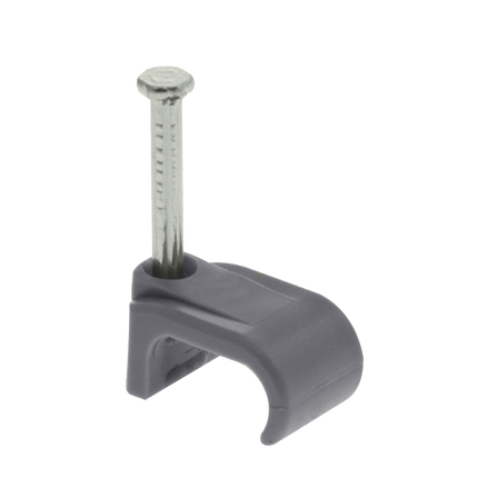 Unicrimp QFC4 5 x 8mm Grey Flat Clip 1-1.5mm