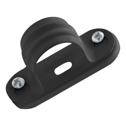 Unicrimp Q-Fire 25mm Metal Saddle Bar Spacer Black (Pack of 10) - QSBS25B