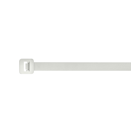 Unicrimp Natural White Cable Ties Pack of 100 (200x4.8mm) - QT200S