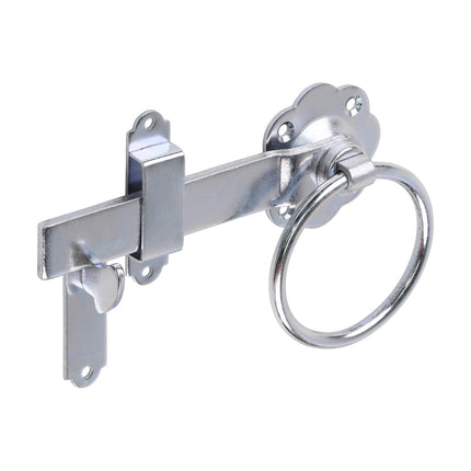 Timco Ring Gate Latch, Plain, Zinc Steel