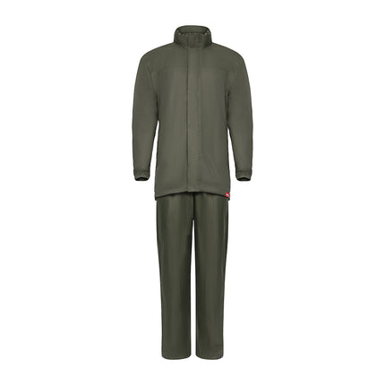 Timco Rain Jacket & Trousers, Green Ash