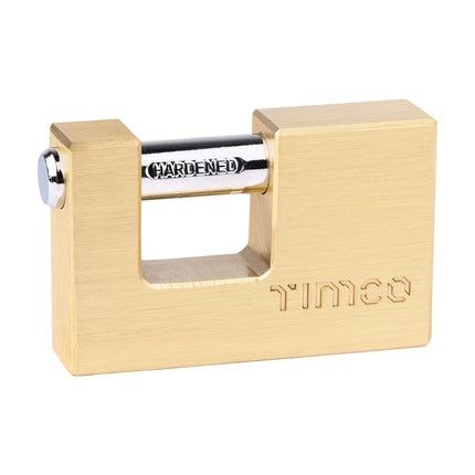 Rectangular Brass Padlock