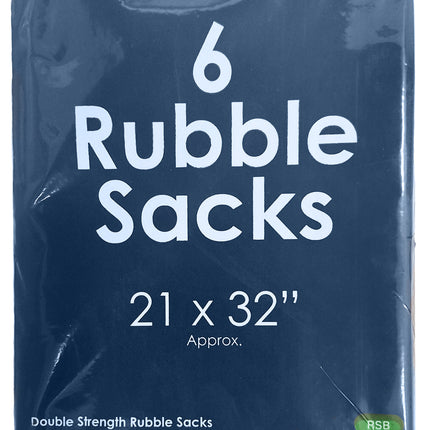 Deligo RSB Refuse Sack (21 x 32in) x 6